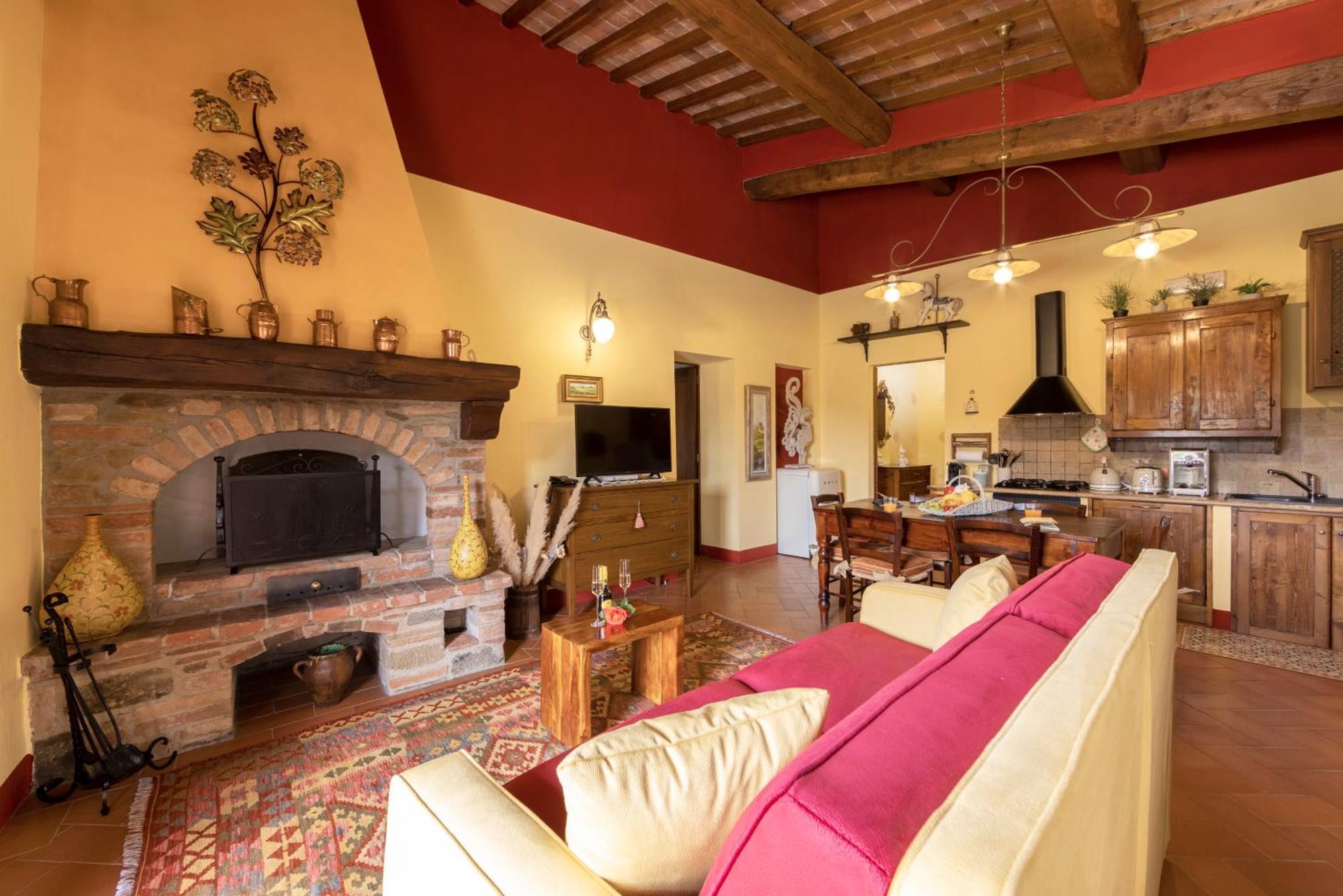 Podere La Casina Country Chic Rigomagno Ngoại thất bức ảnh
