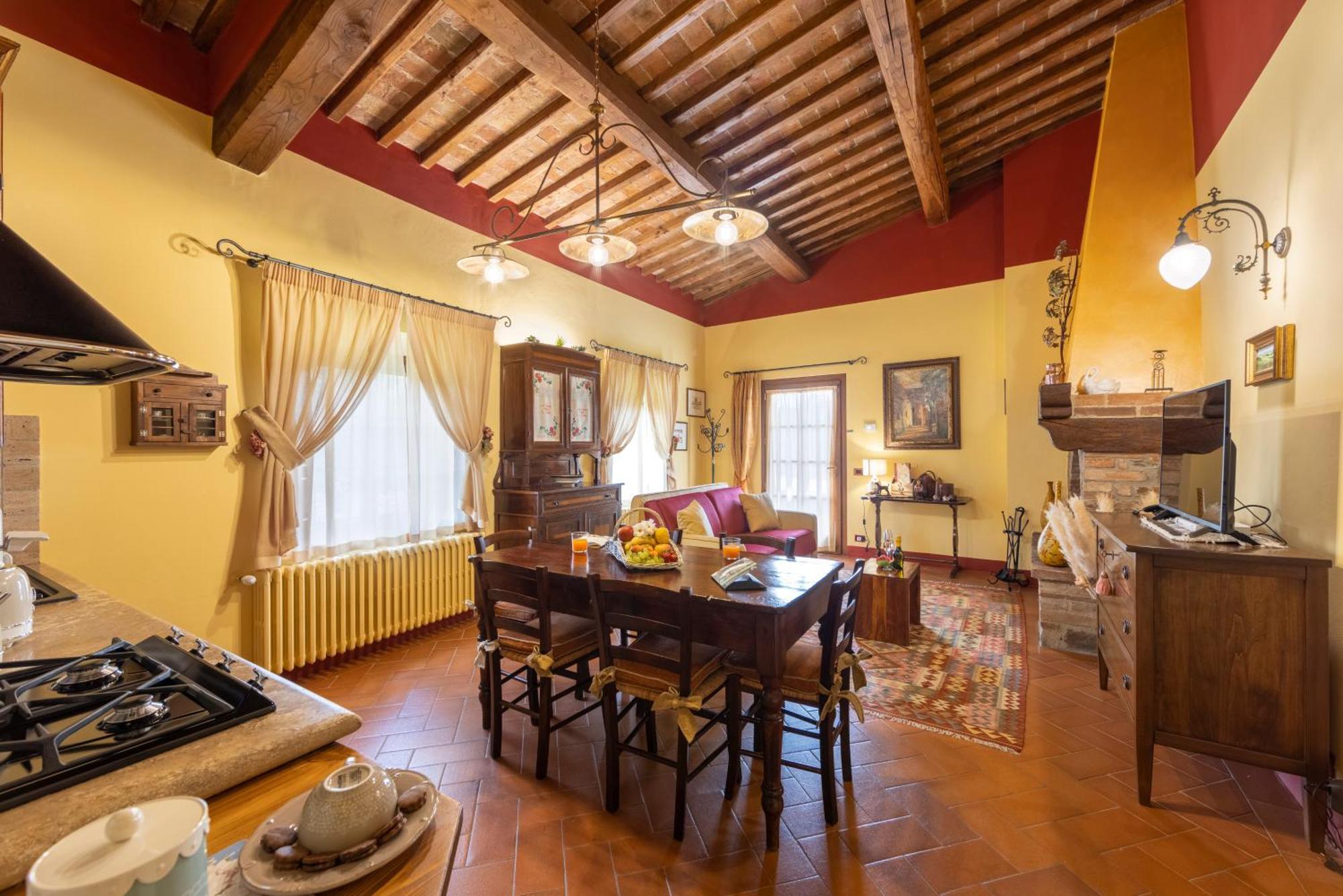 Podere La Casina Country Chic Rigomagno Ngoại thất bức ảnh
